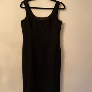 Theory fitted black dress